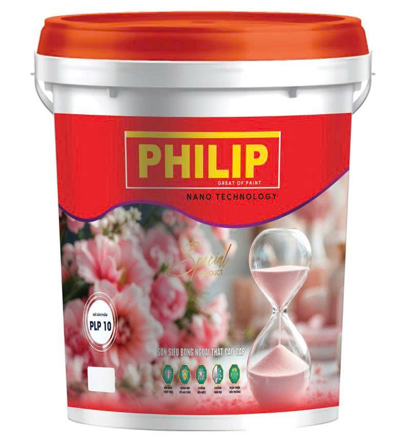 Sơn siêu bóng ngoại thất cao cấp